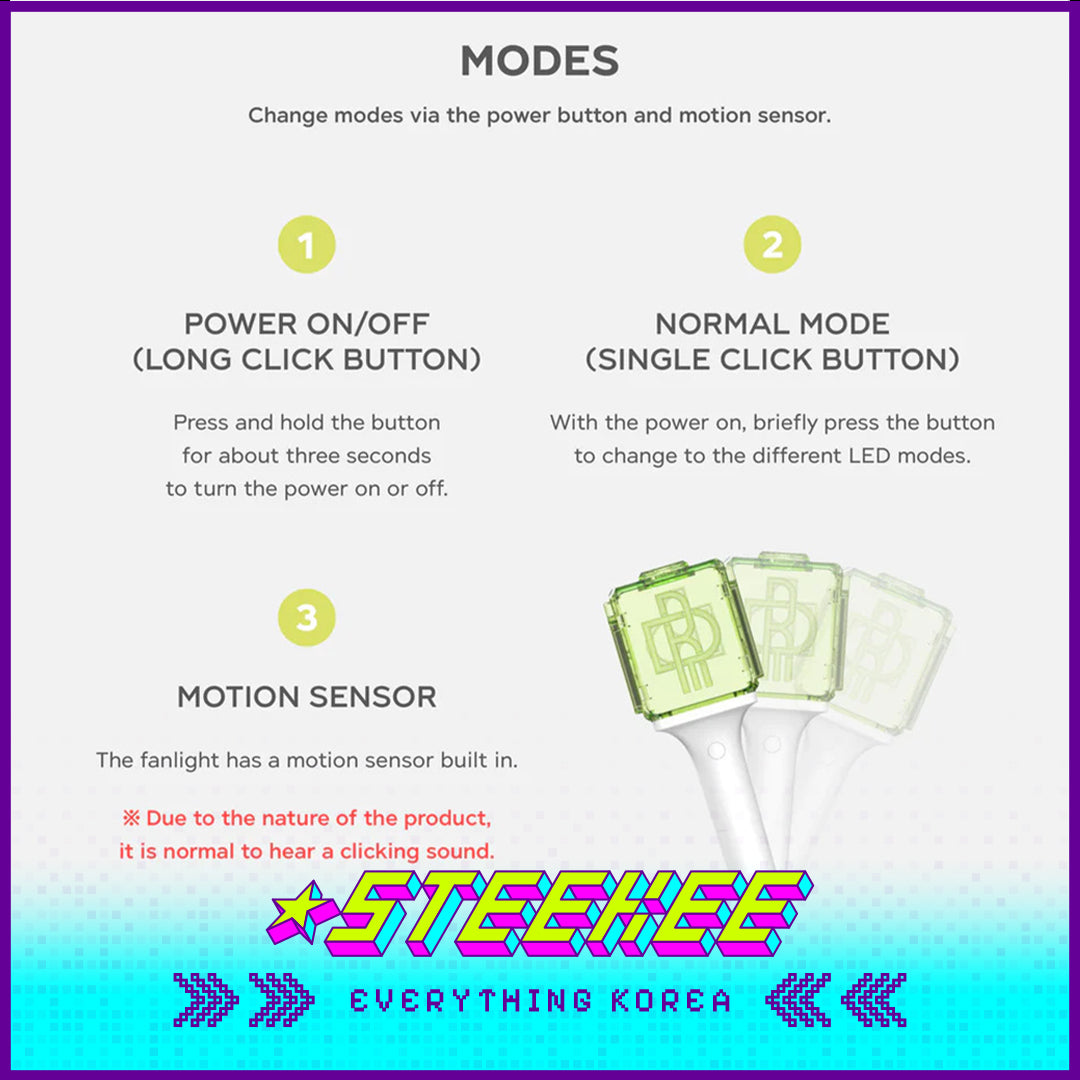 NCT DREAM Official Fanlight Light Stick by Steekee Korea 2674