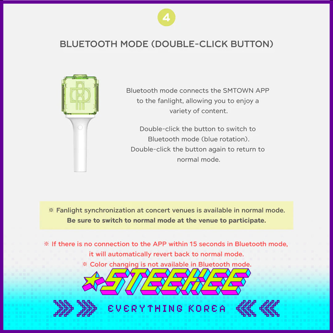 NCT DREAM Official Fanlight Light Stick by Steekee Korea 2674