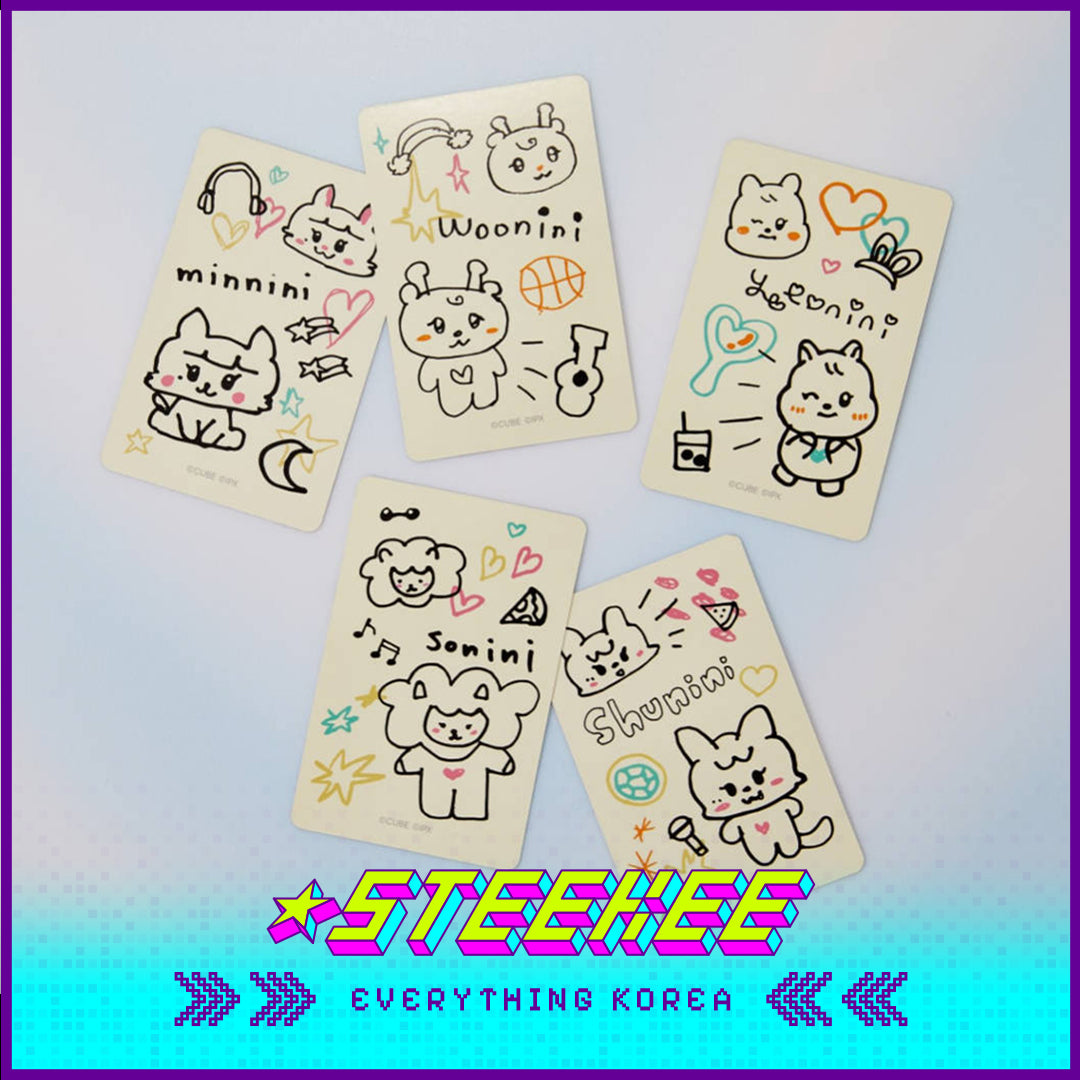 i-dle Minini Collaboration Neverland Dream Nylon Bag by Steekee Korea 2668