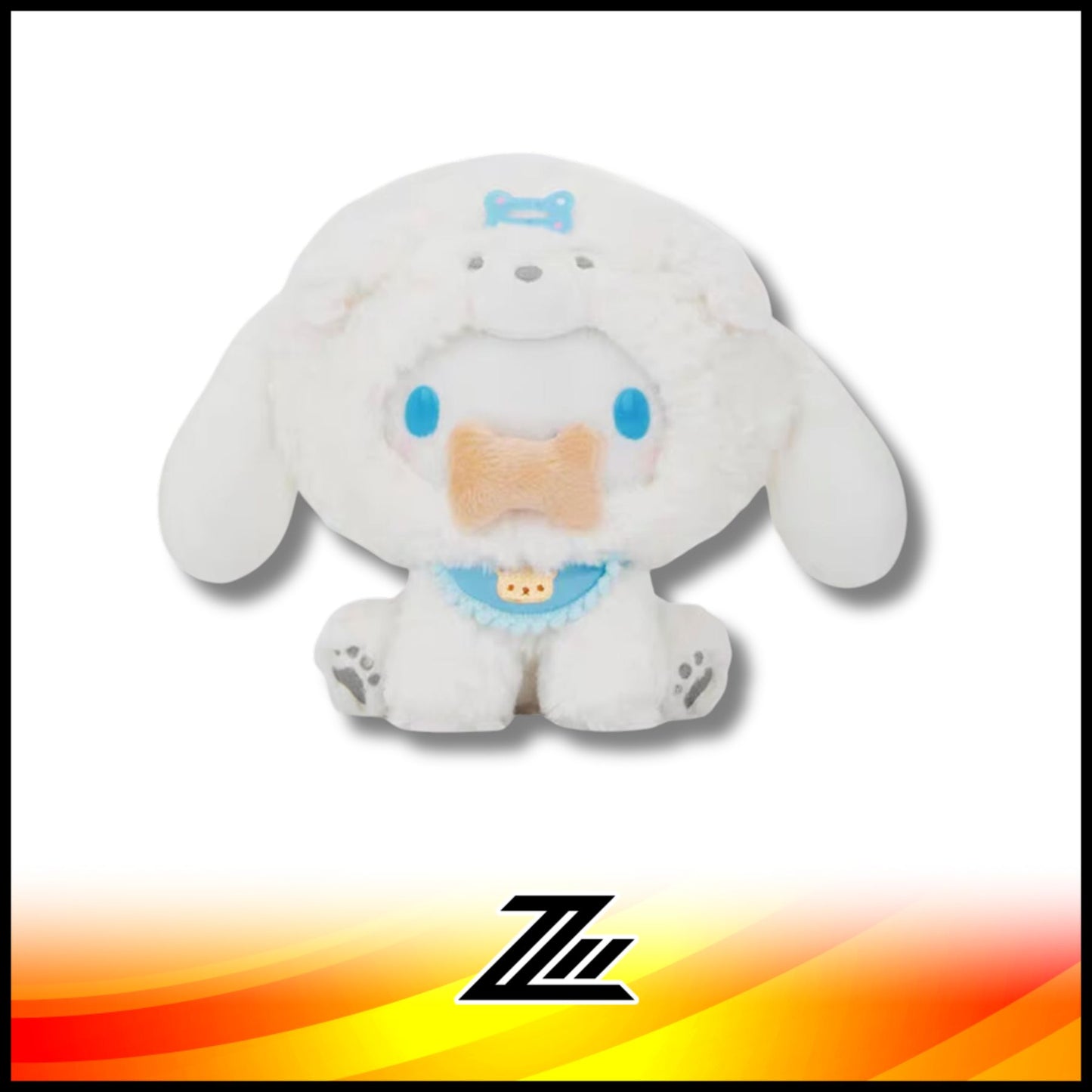 Sanrio Fluffy Puppy Series Plush Toy My Melody Hello Kitty Cinnamoroll Kuromi Pochacco Birthday Gift by ziileon 2883