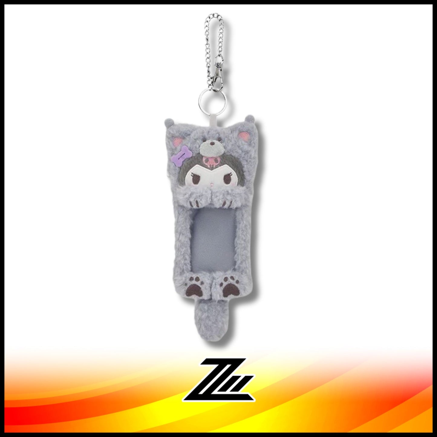 Sanrio Fluffy Puppy Series Card Holder My Melody Hello Kitty Cinnamoroll Kuromi Pochacco Birthday Gift by ziileon 2884