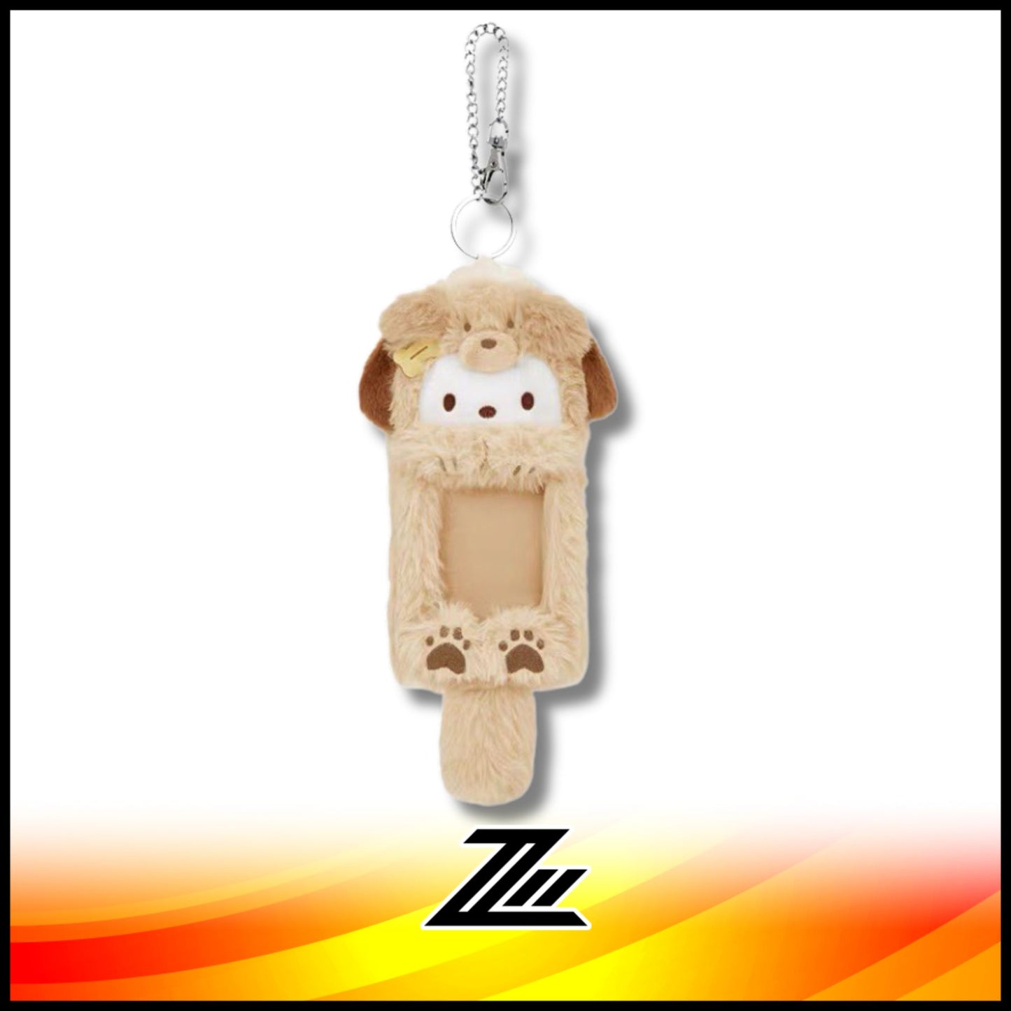 Sanrio Fluffy Puppy Series Card Holder My Melody Hello Kitty Cinnamoroll Kuromi Pochacco Birthday Gift by ziileon 2884