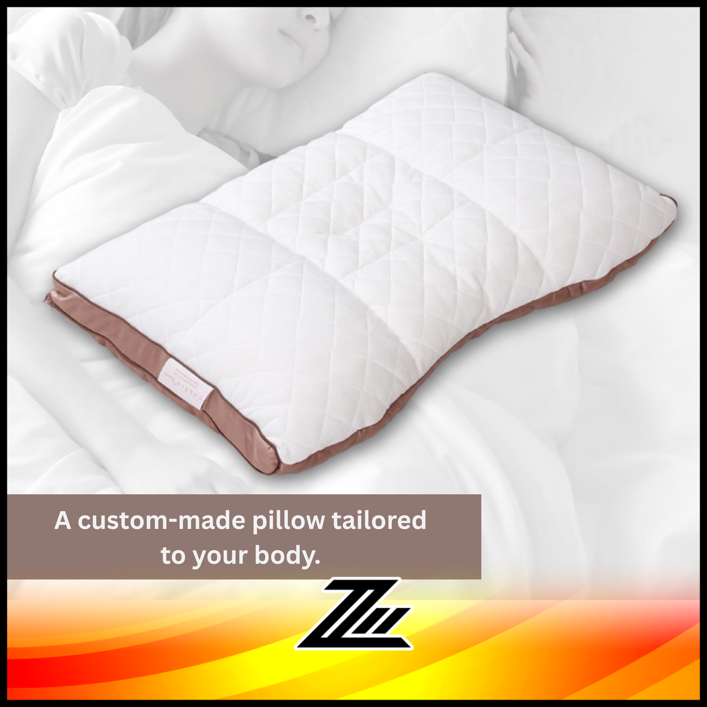 Jibunmakura Minmaku Premium Japanese 14-Zone Customisable Sleep Pillow by ziileon Japan 2885