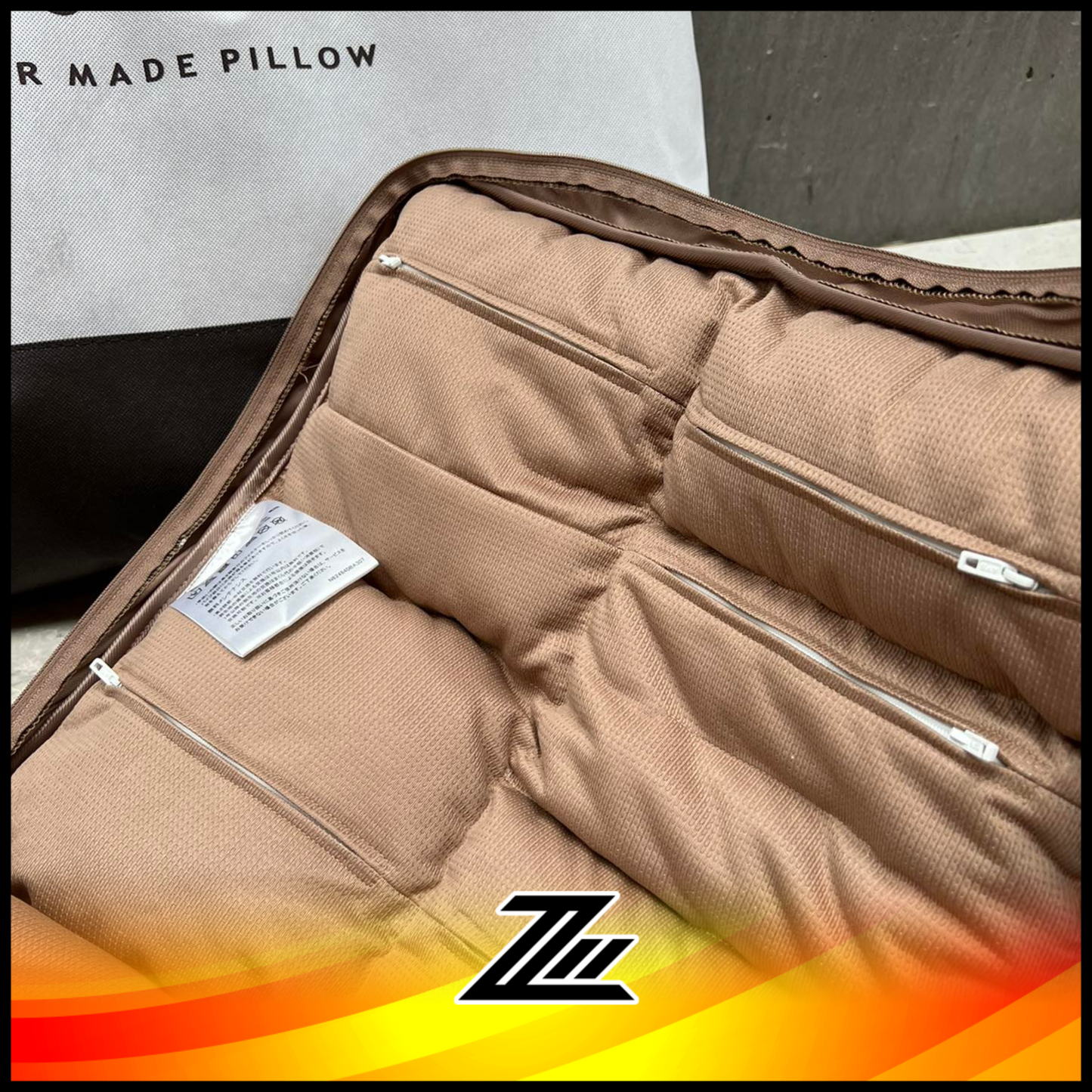 Jibunmakura Minmaku Premium Japanese 14-Zone Customisable Sleep Pillow by ziileon Japan 2885