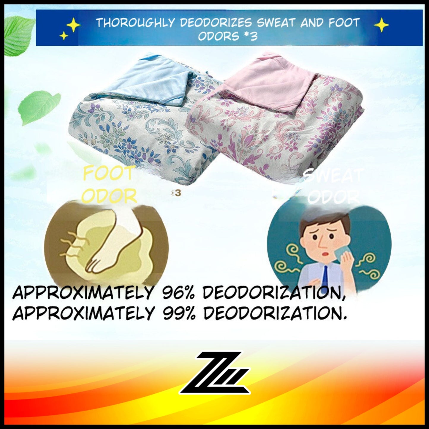 Moririn The Standard Japan Summer Cooling Dehumidifying Washable Quality Blanket by ziileon 2886