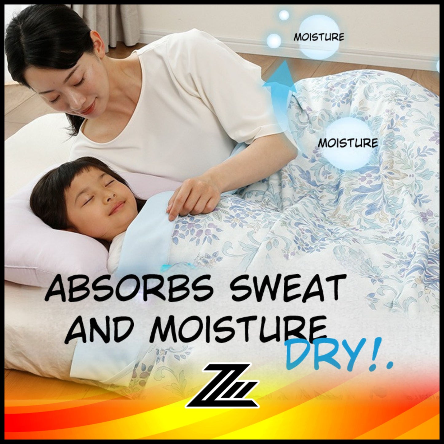 Moririn The Standard Japan Summer Cooling Dehumidifying Washable Quality Blanket by ziileon 2886