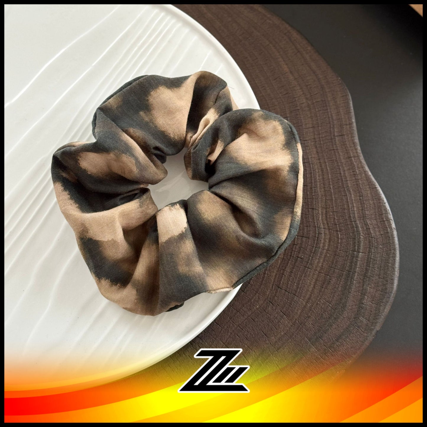 Aroma De Tinta Japan Artisanal Hair Tie Scrunchie Limited Edition Handmade Design 15cm by zilleon 2887