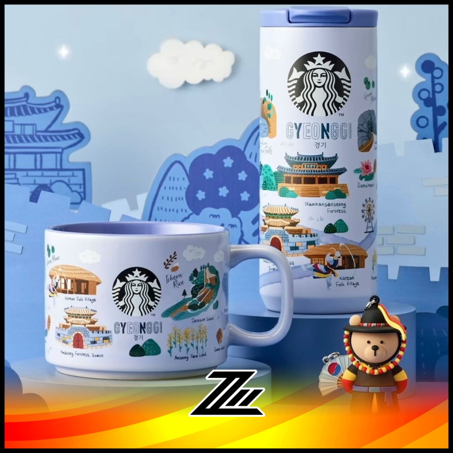 Starbucks Korea 2024 Annyeong Regional Collection MD Mug 355ml by zilleon 2890