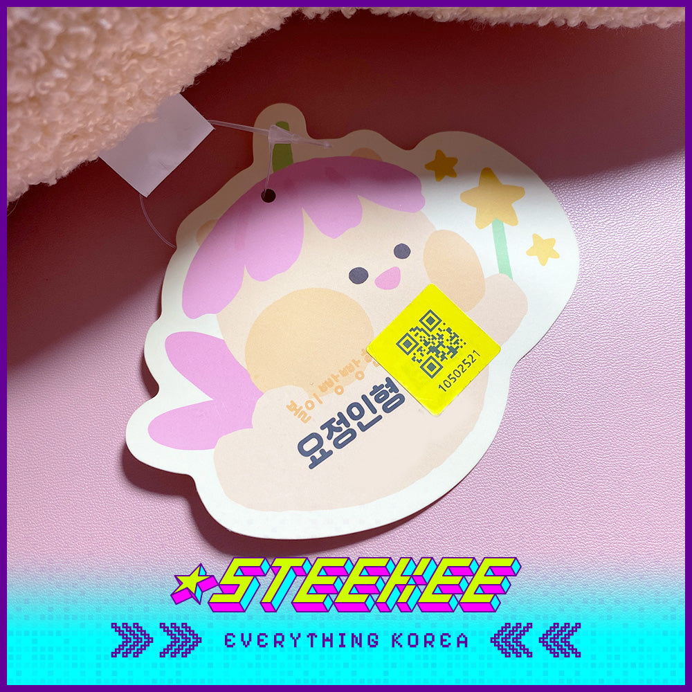 Daiso Chubby Cheek Friends Flying Fairy Soft Comfort Plush Kids Toys by Steekee Korea 2991