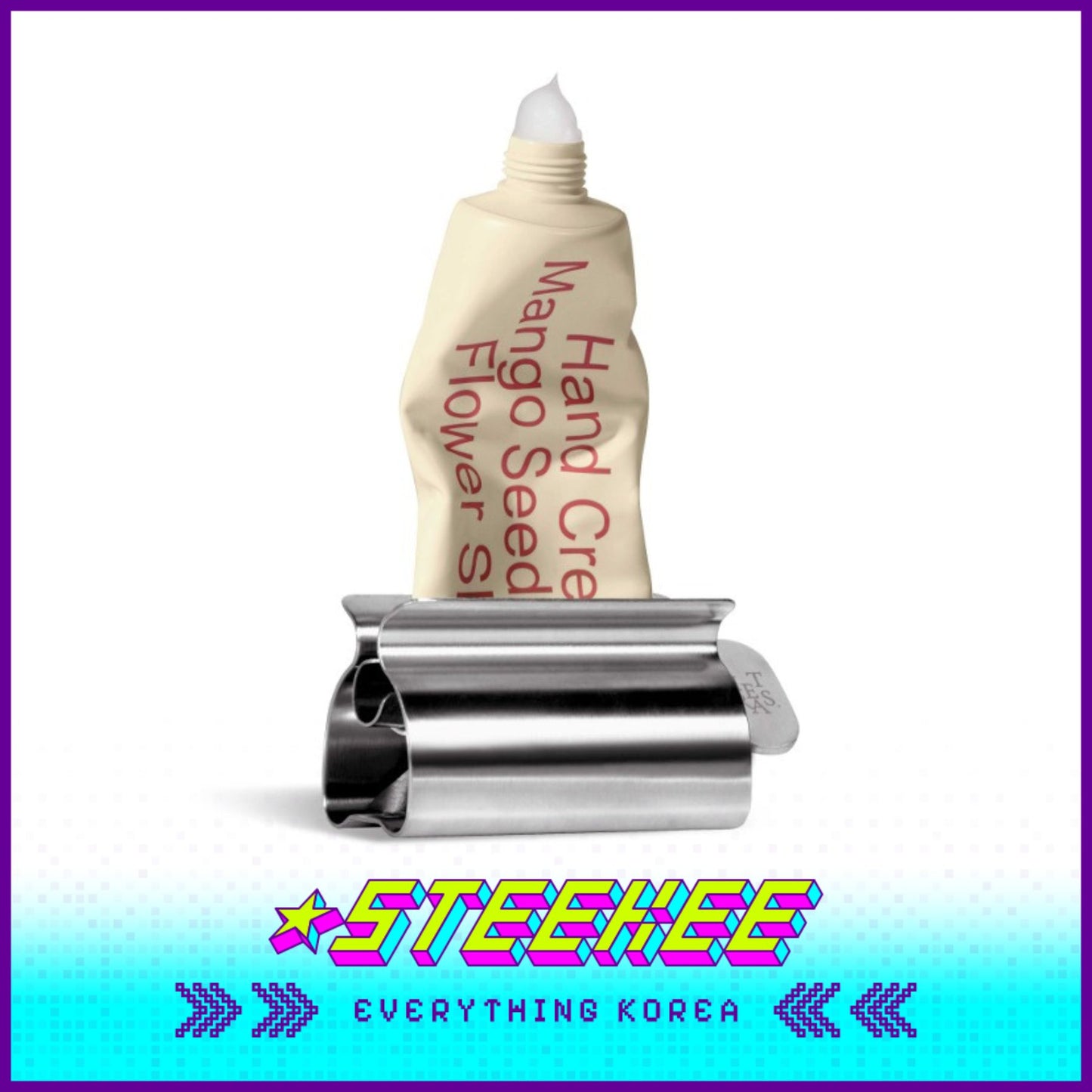 Hetras多功能护手霜洗面奶牙膏管挤压器闪奇韩国3048