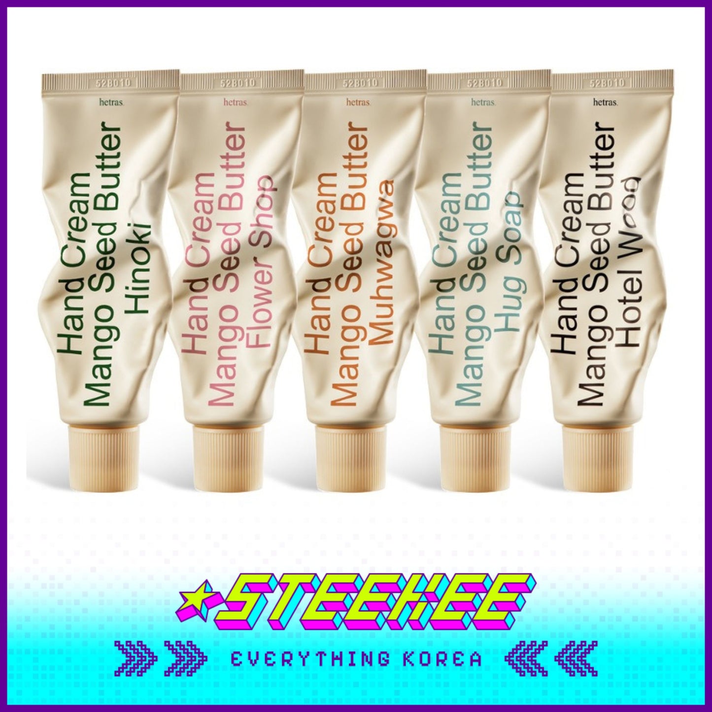 Hetras高级香氛芒果籽油护手霜50ml闪奇韩国2455