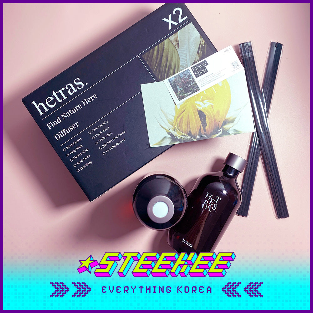 Hetras高级香薰家用室内芳香疗愈香氛套装两件装1000ml闪奇韩国2471