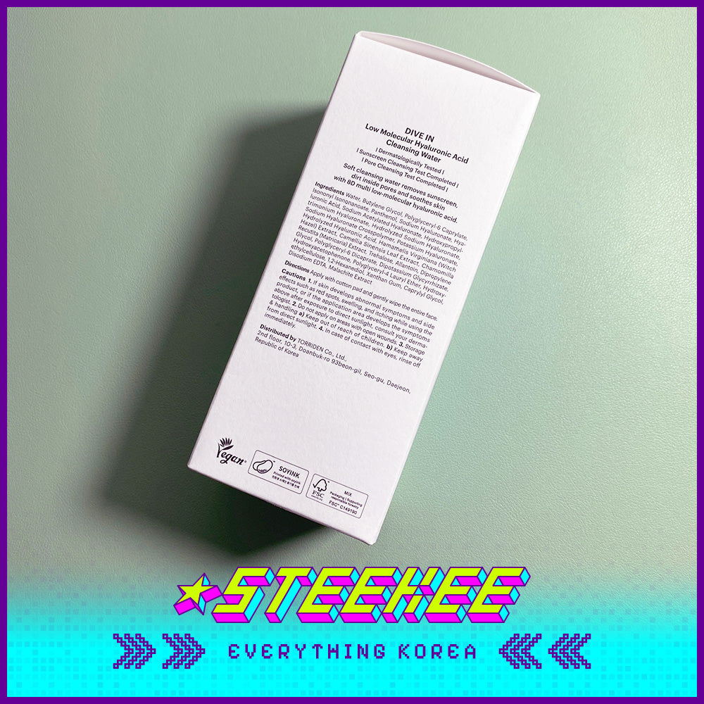 Torriden桃瑞丹玻尿酸卸妆水深层清洁养肤二合一400ml闪奇韩国2440