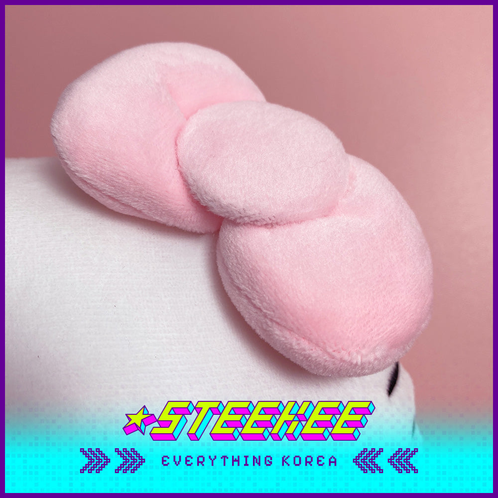 Daiso Hello Kitty Floating Cotton Candy Lying Plush Toys by Steekee Korea 2986