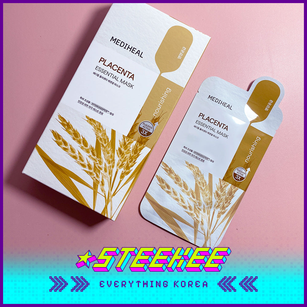 MEDIHEAL Placenta Essential Firming Anti-aging Mask Sheet by Steekee Korea 2475