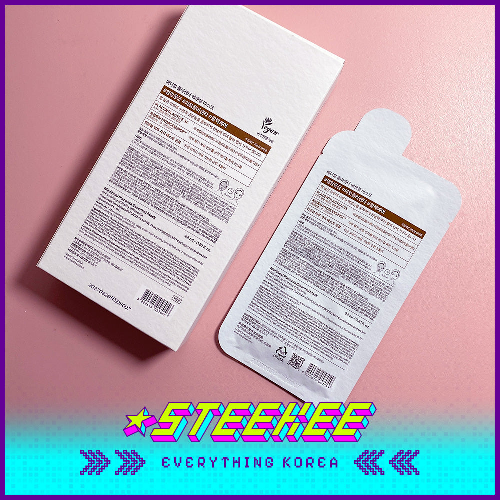 MEDIHEAL Placenta Essential Firming Anti-aging Mask Sheet by Steekee Korea 2475