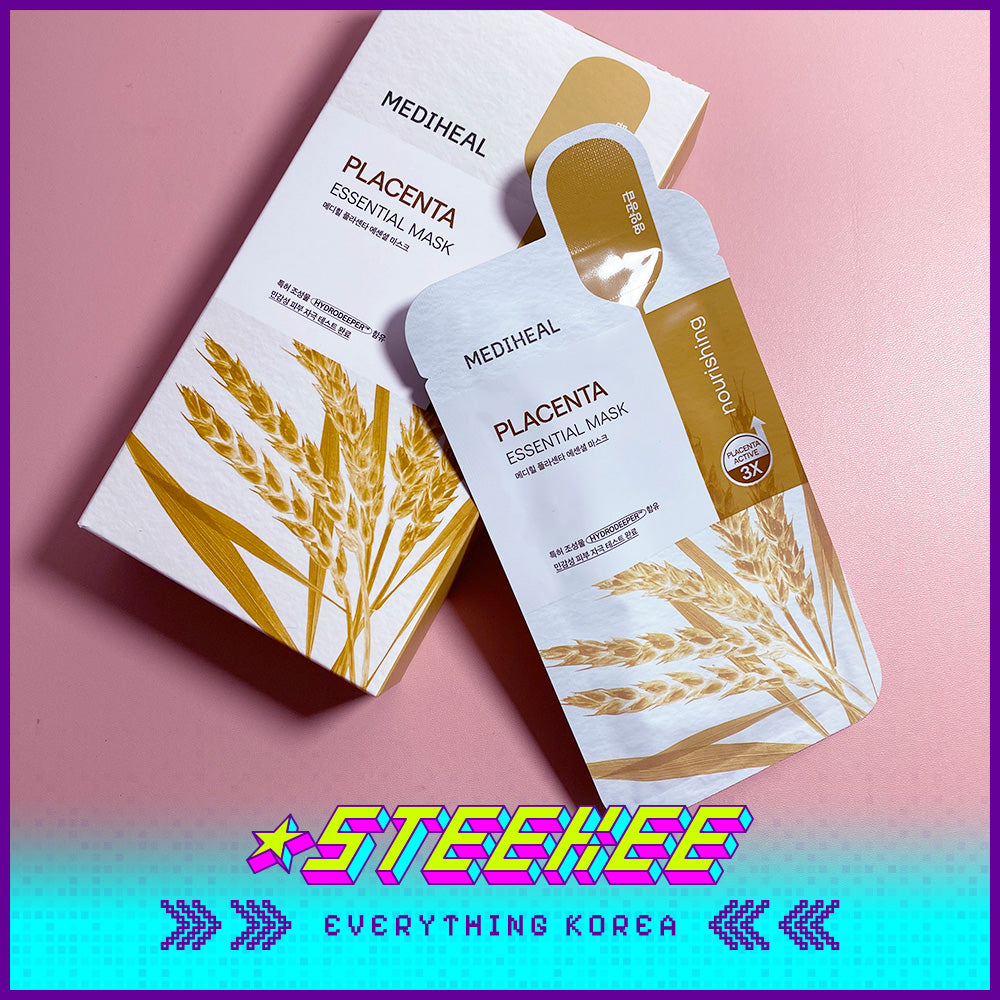 MEDIHEAL Placenta Essential Firming Anti-aging Mask Sheet by Steekee Korea 2475