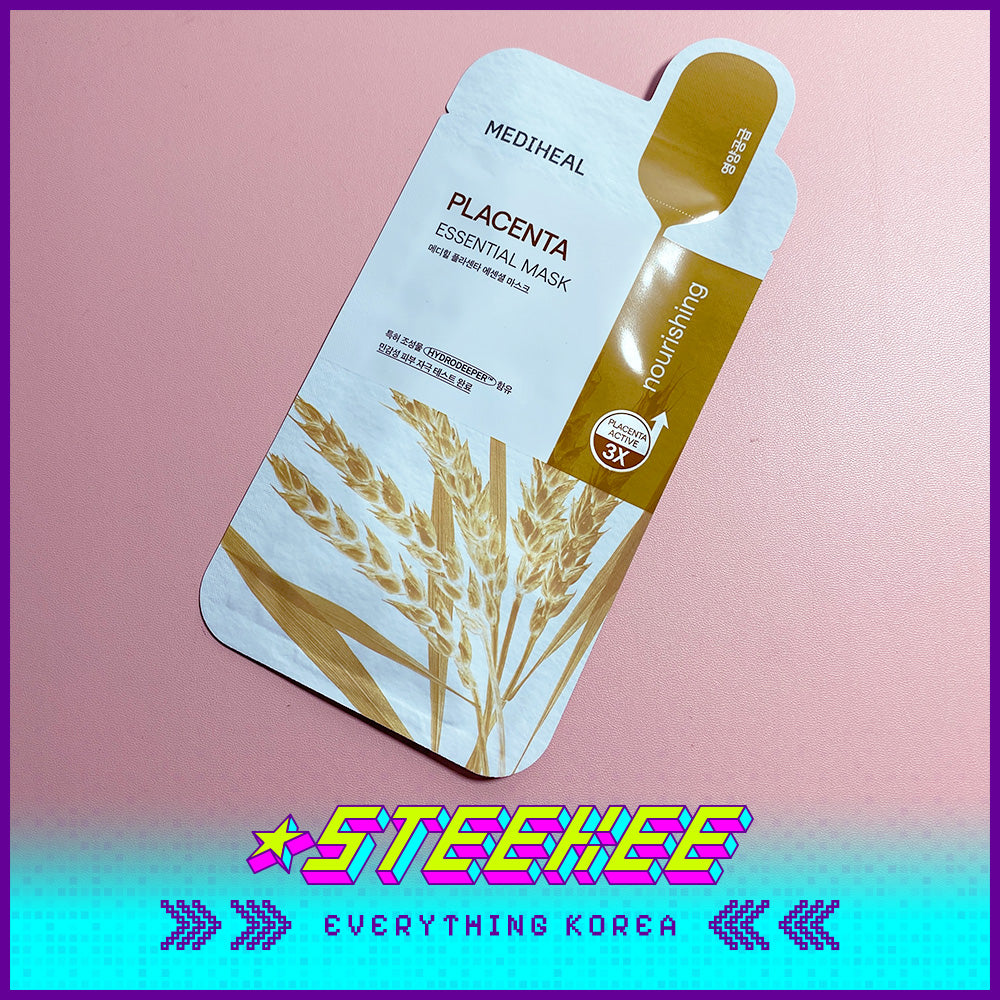 MEDIHEAL Placenta Essential Firming Anti-aging Mask Sheet by Steekee Korea 2475