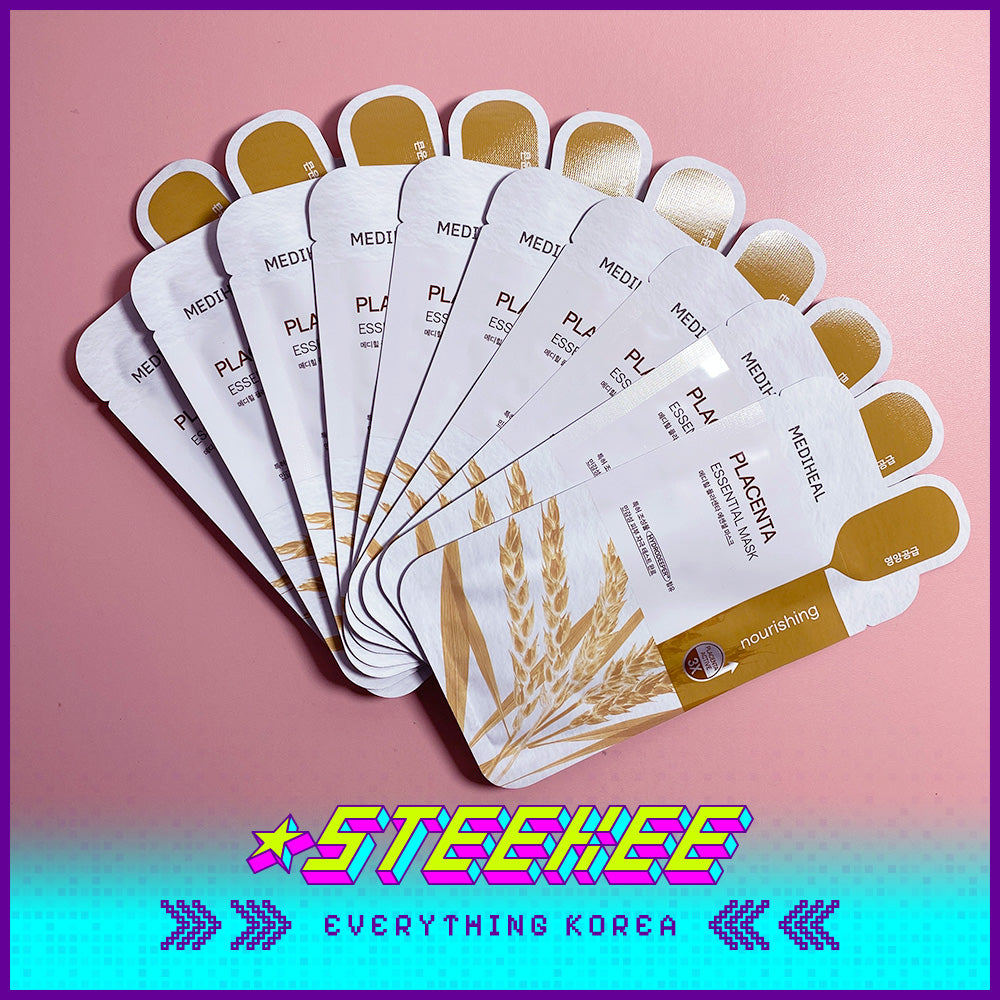 MEDIHEAL Placenta Essential Firming Anti-aging Mask Sheet by Steekee Korea 2475