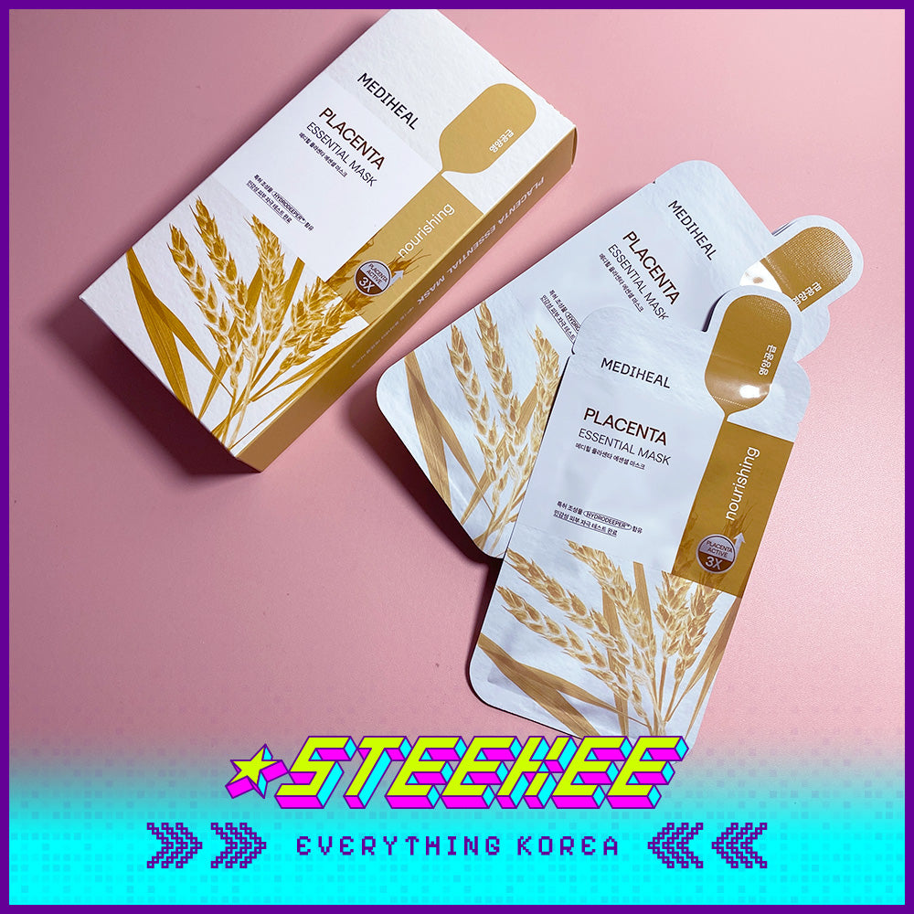 MEDIHEAL Placenta Essential Firming Anti-aging Mask Sheet by Steekee Korea 2475