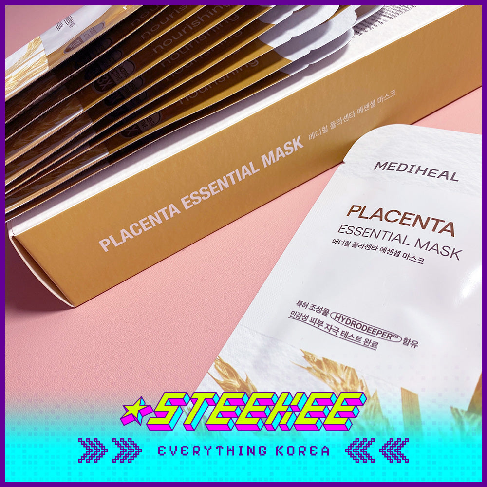 MEDIHEAL Placenta Essential Firming Anti-aging Mask Sheet by Steekee Korea 2475
