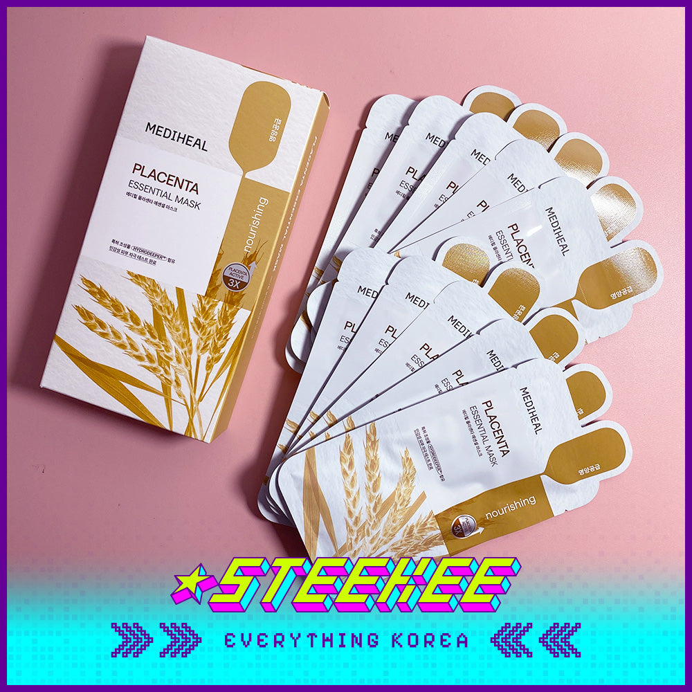 MEDIHEAL Placenta Essential Firming Anti-aging Mask Sheet by Steekee Korea 2475