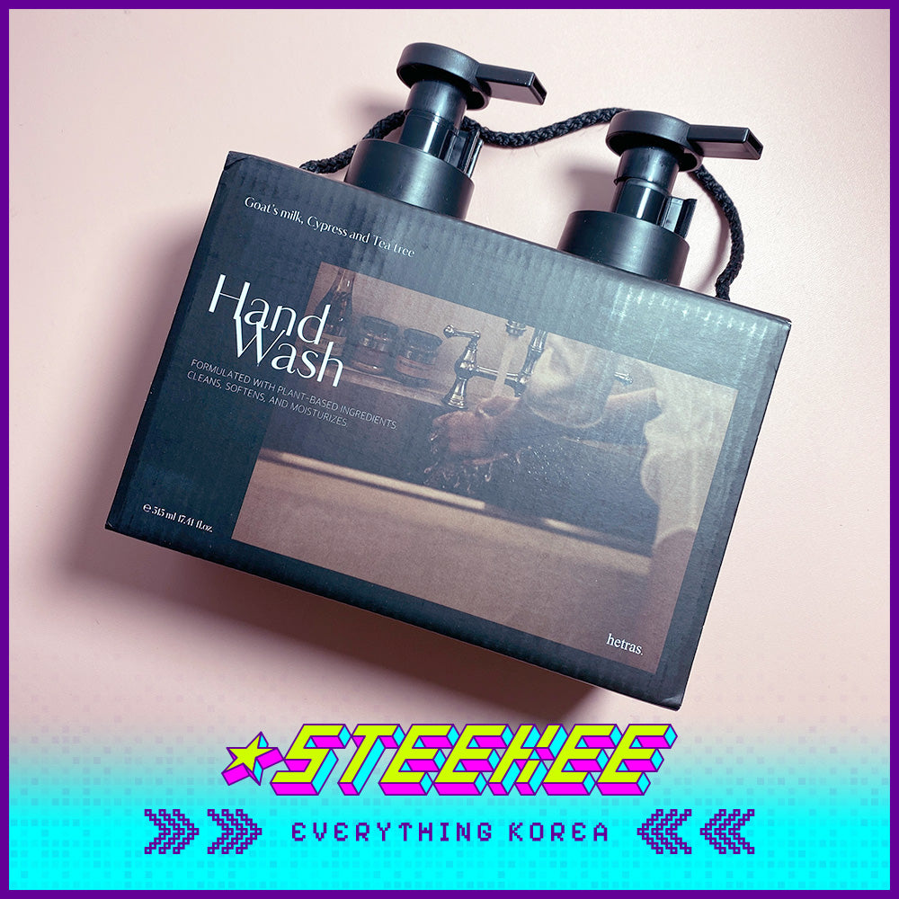 Hetras Premium Perfume Bubble Hand Wash Set of 2 515ml by Steekee Korea 2469