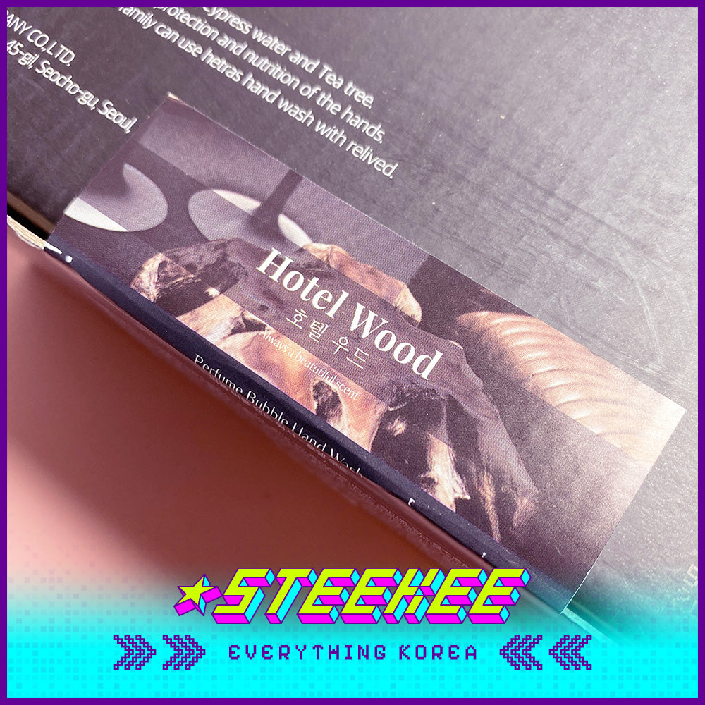 Hetras Premium Perfume Bubble Hand Wash Set of 2 515ml by Steekee Korea 2469