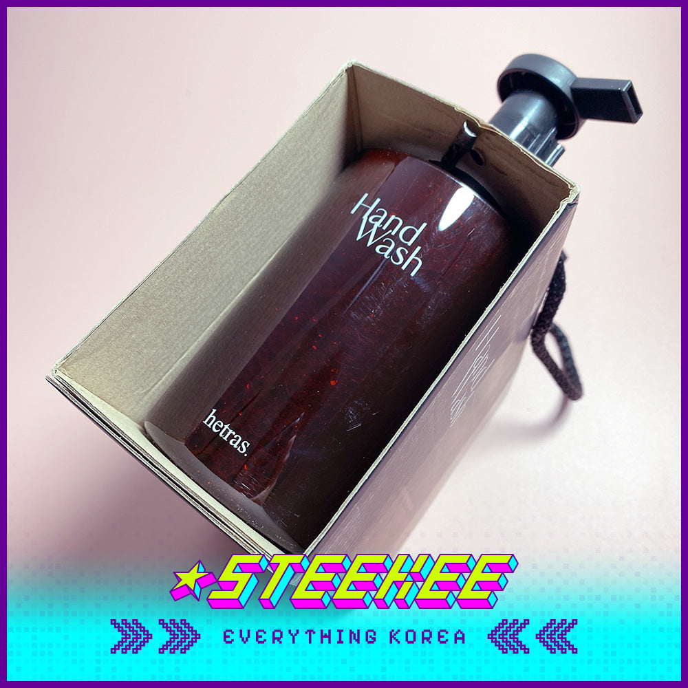 Hetras Premium Perfume Bubble Hand Wash Set of 2 515ml by Steekee Korea 2469