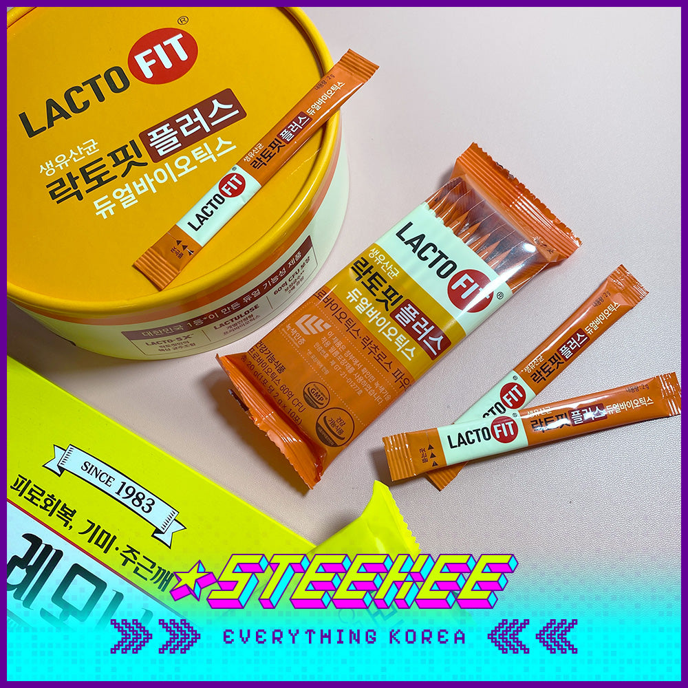 LACTOFIT Probiotics Core x LEMONA Vitamin C Sample Daily Supplement Set by Steekee Korea 3036