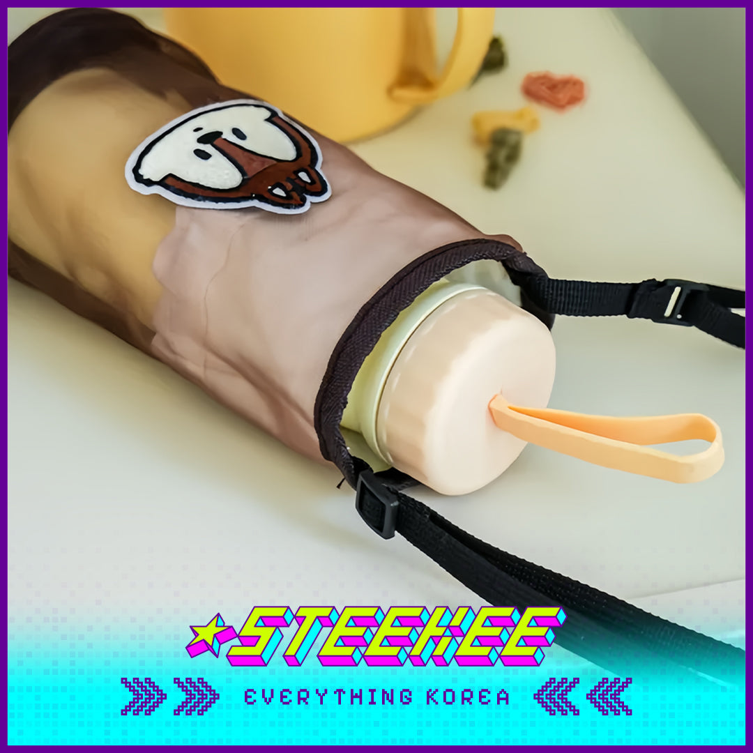Daiso Disney Chip 'n' Dale Mesh Multifunctional Storage Sling Bag Drink Bag by Steekee Korea 3061