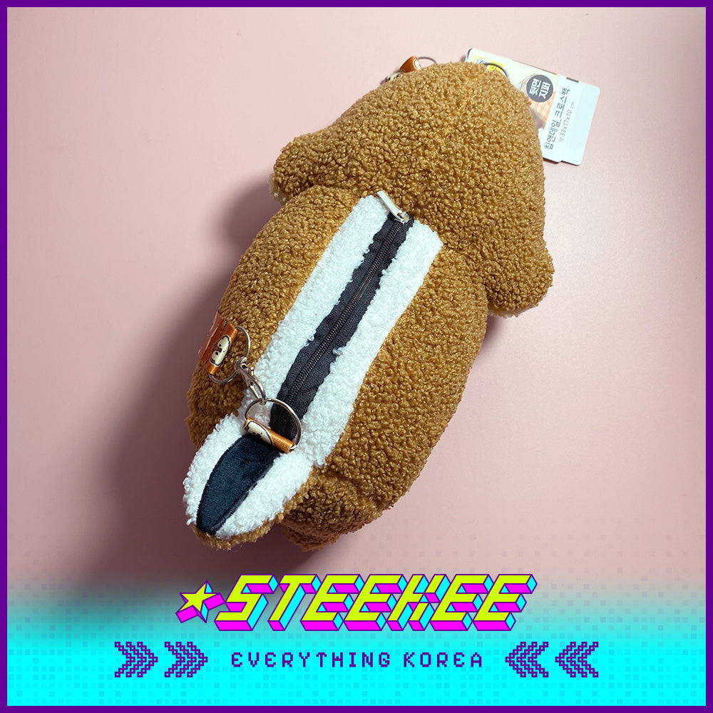 Daiso Disney Chip n Dale Crossbody Bag Kids Plush Toys by Steekee Korea 2990