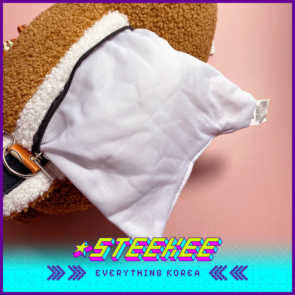 Daiso Disney Chip n Dale Crossbody Bag Kids Plush Toys by Steekee Korea 2990