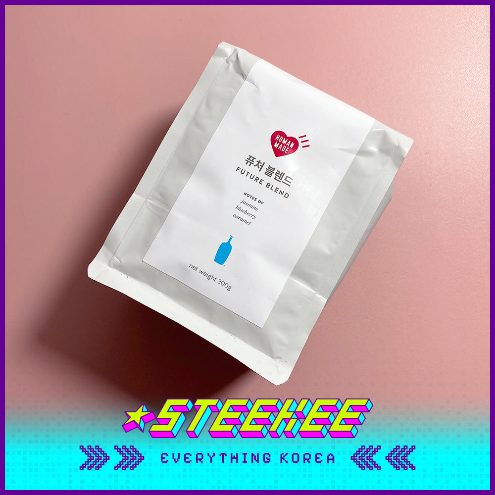 BLUE BOTTLE COFFEE X HUMAN MADE Future Blend Ethiopian Peruvian Coffee Beans 300g by Steekee Korea 2407
