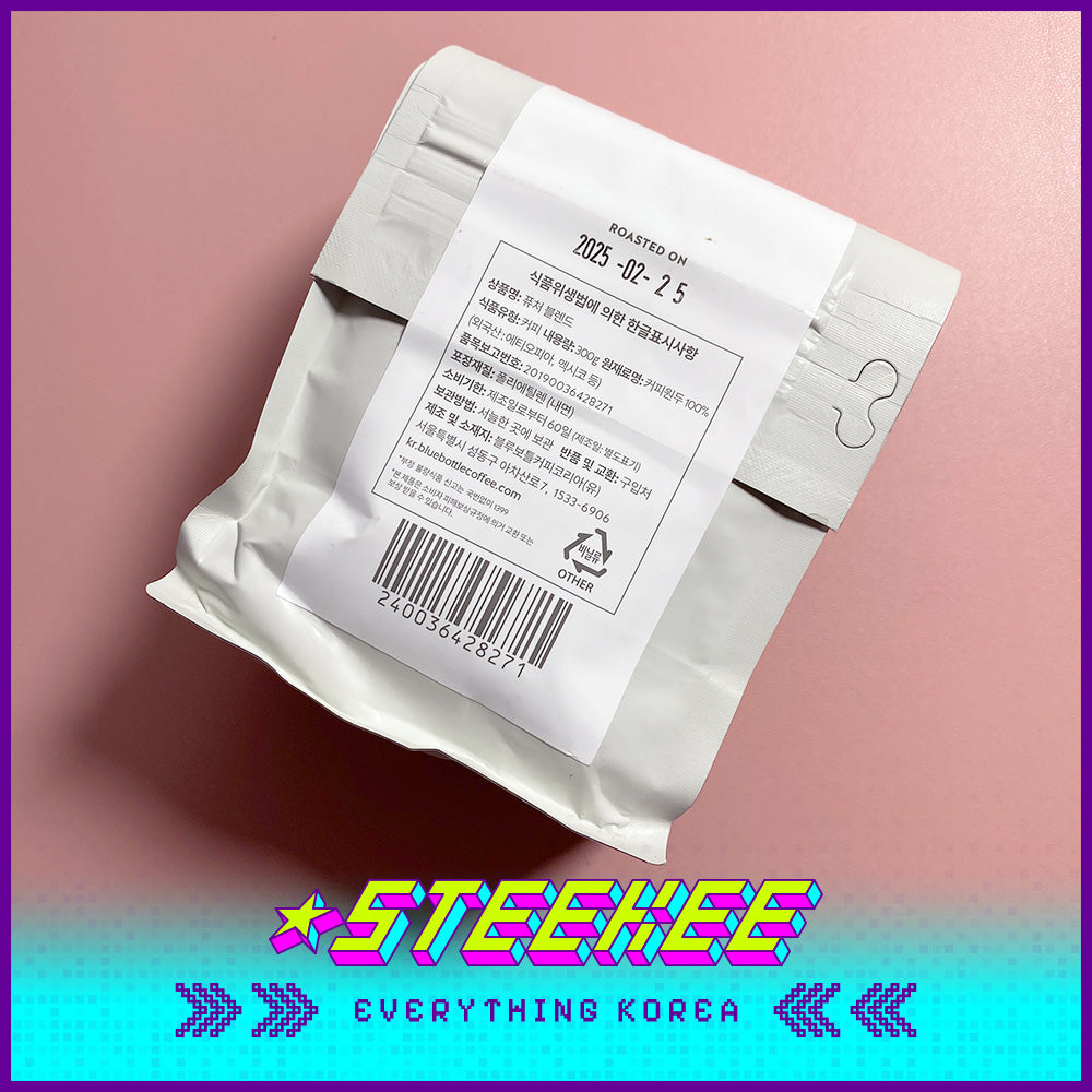 BLUE BOTTLE COFFEE X HUMAN MADE Future Blend Ethiopian Peruvian Coffee Beans 300g by Steekee Korea 2407