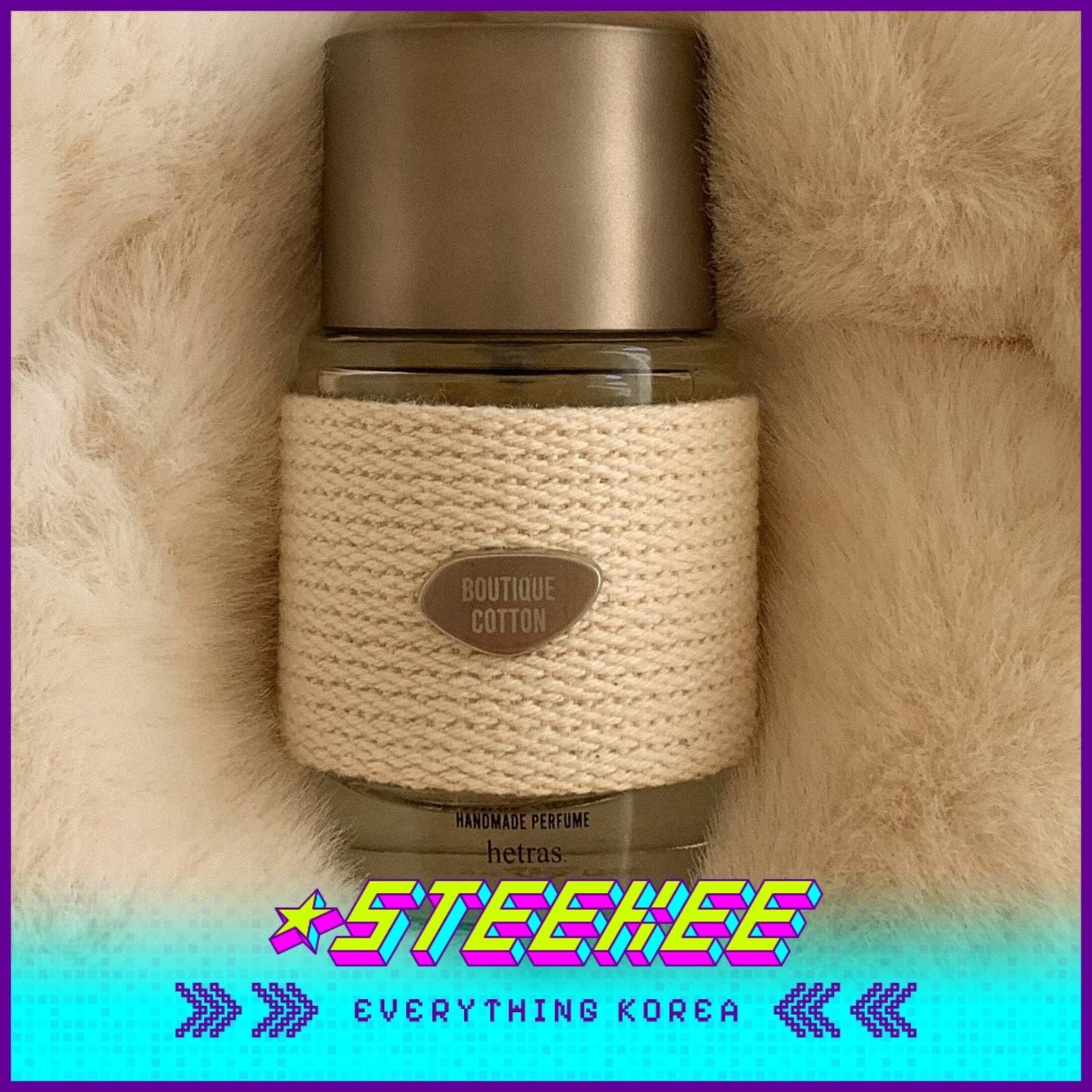 Hetras韩国茶香棉香书院木质中性手工高级奢华香水50ml闪奇韩国3051