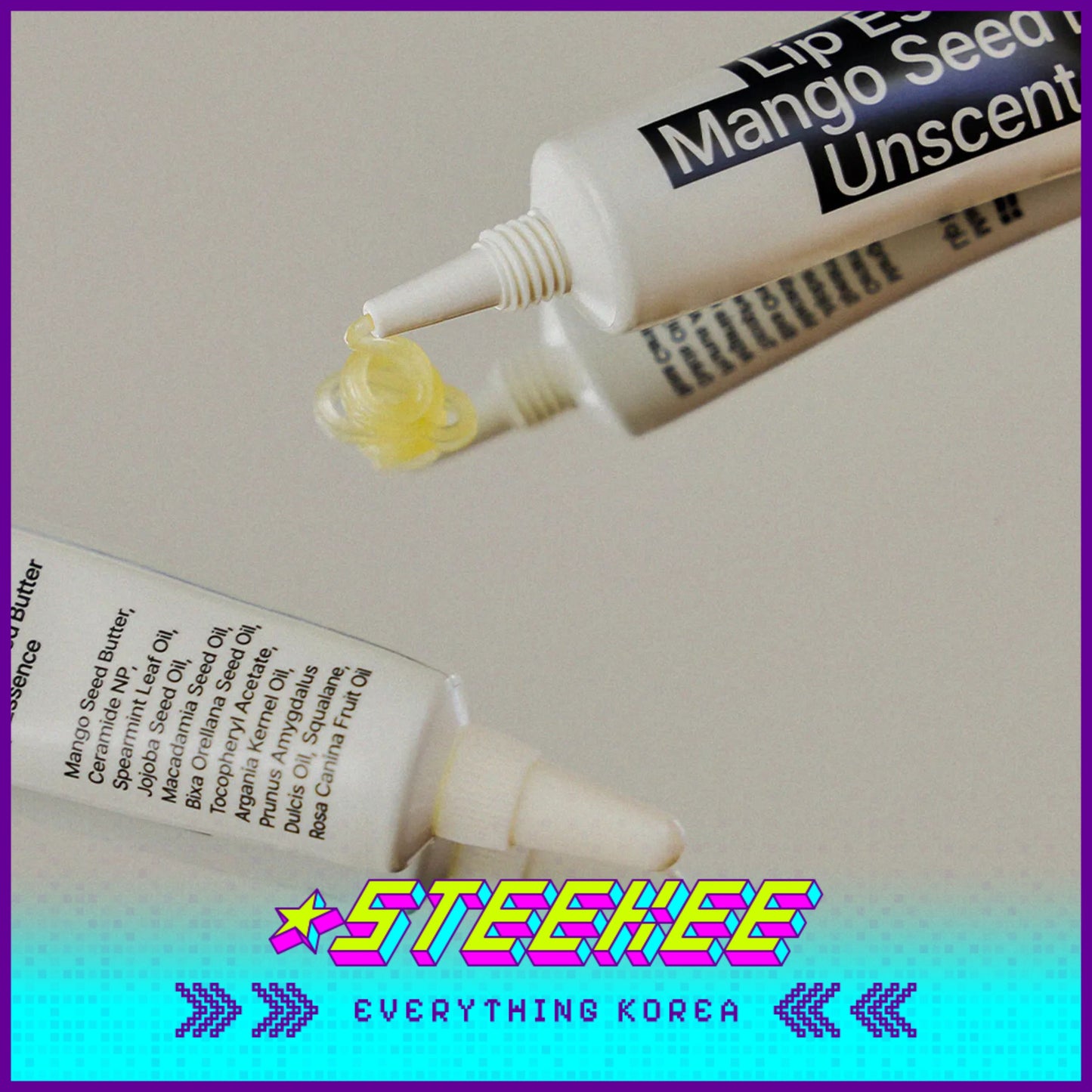 Hetras芒果籽油润唇精华润唇膏13g两支装闪奇韩国2464