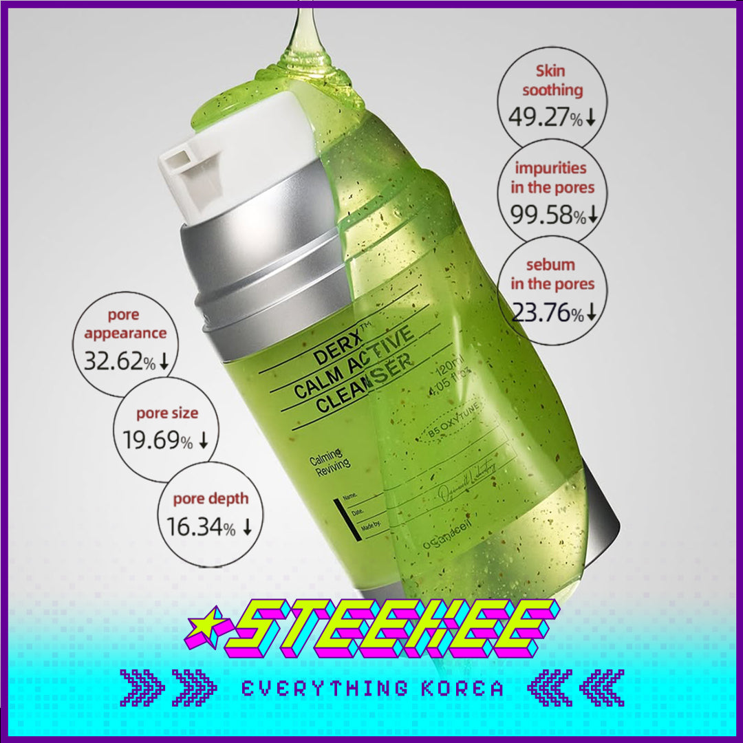 奥嘉娜DERX Calm Active舒缓洁面乳120ml闪奇韩国4000