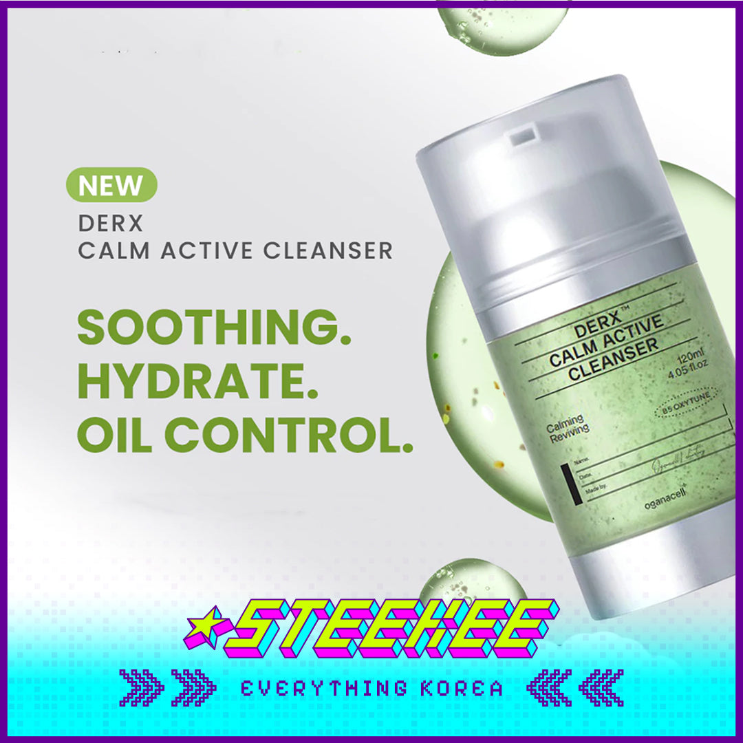 奥嘉娜DERX Calm Active舒缓洁面乳120ml闪奇韩国4000