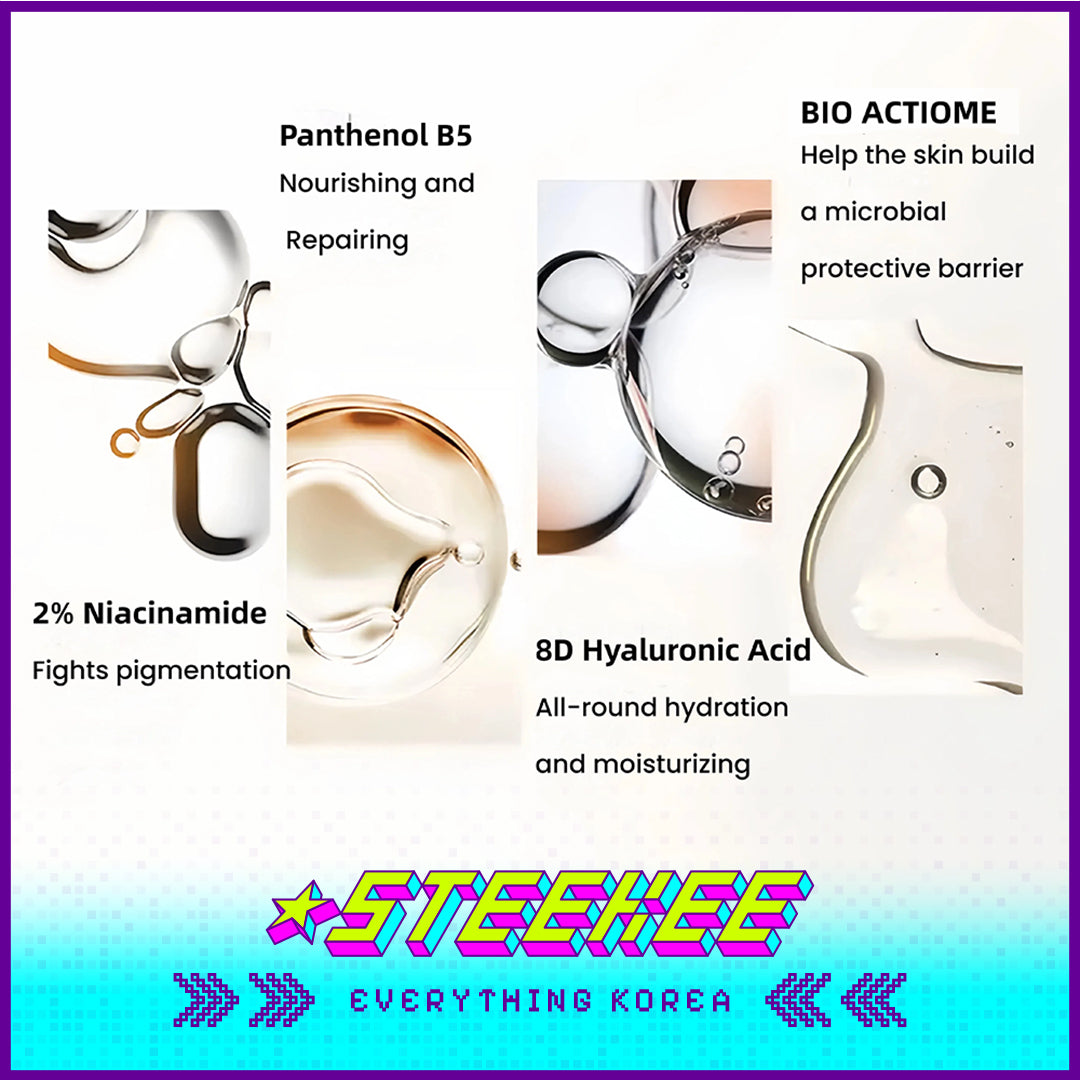 奥嘉娜Bio Actiome维他爽肤水凝胶美白面膜闪奇韩国4001