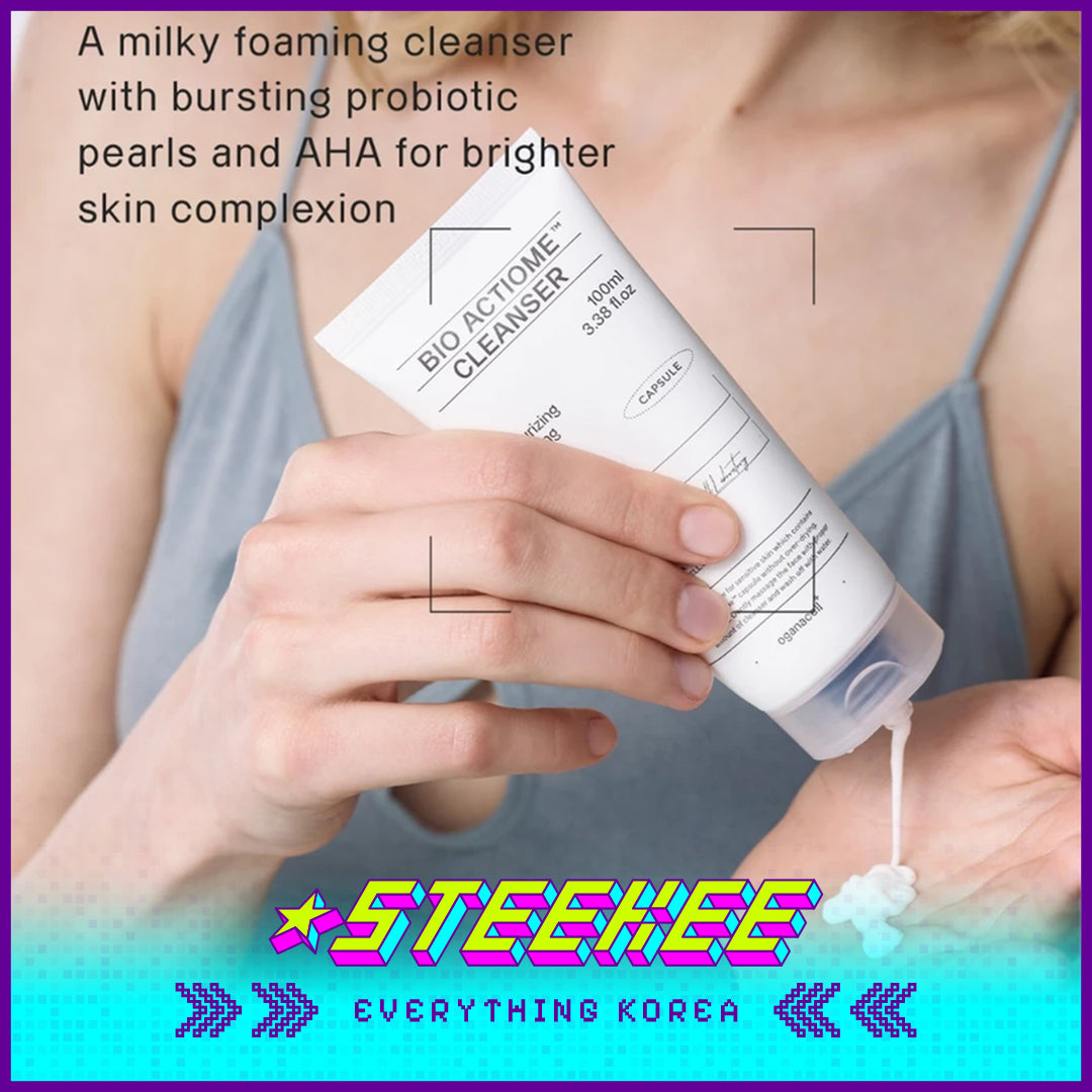 奥嘉娜Bio Actiome洁面乳100ml闪奇韩国4002