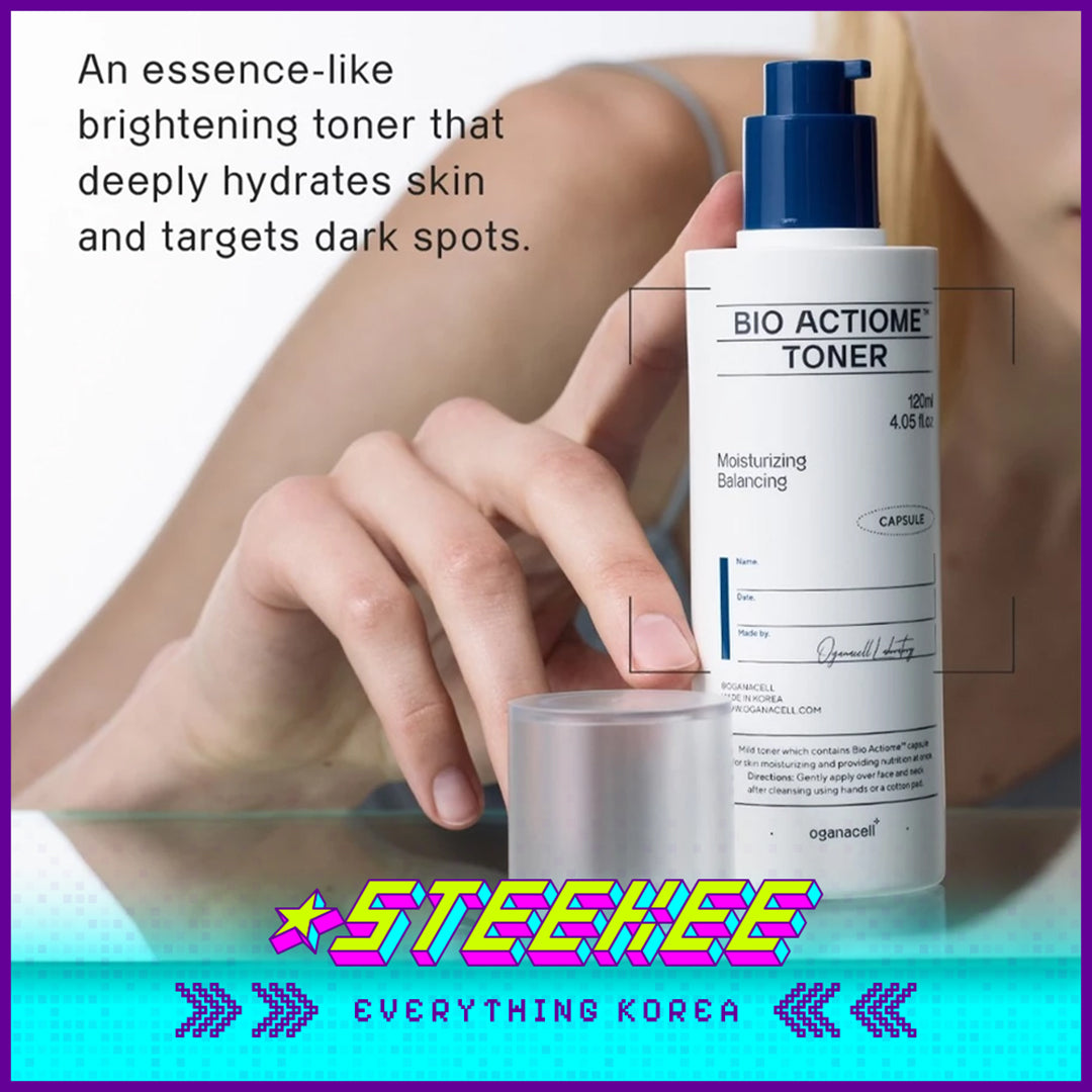 奥嘉娜Bio Actiome美白护理爽肤水120ml闪奇韩国4014