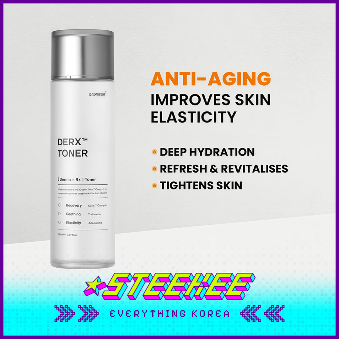 奥嘉娜DERX抗皱抗老护理爽肤水150ml闪奇韩国4023
