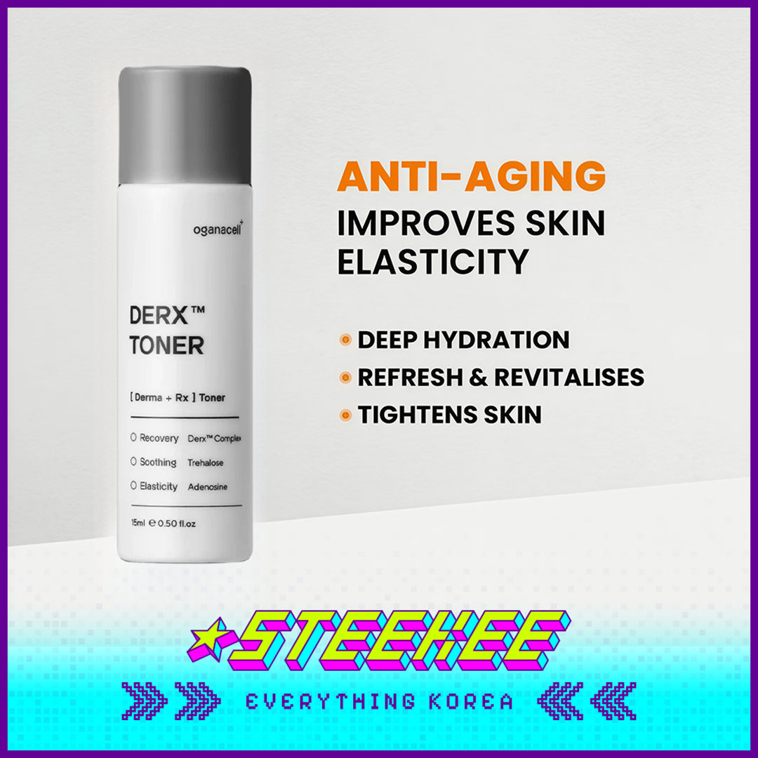 奥嘉娜DERX抗皱抗老护理爽肤水15ml闪奇韩国4024