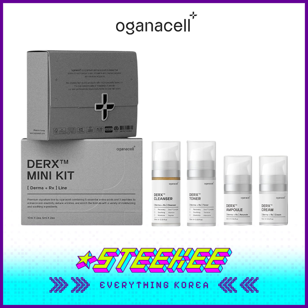奥嘉娜DERX抗皱抗老迷你套装洁面乳爽肤水安瓶精华面霜旅行小样试用套装闪奇韩国4025