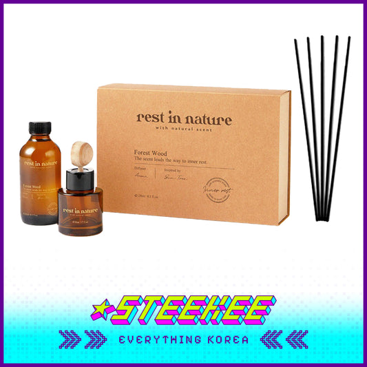 Rest in Nature车载室内两用芳香疗愈香薰套装120ml闪奇韩国4033
