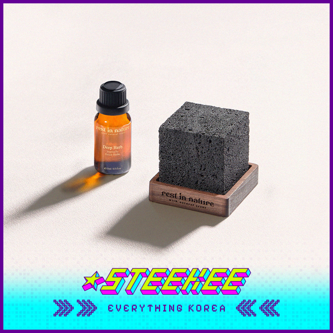 Rest in Nature芳香疗愈室内扩香火山石扩香石套装闪奇韩国4037