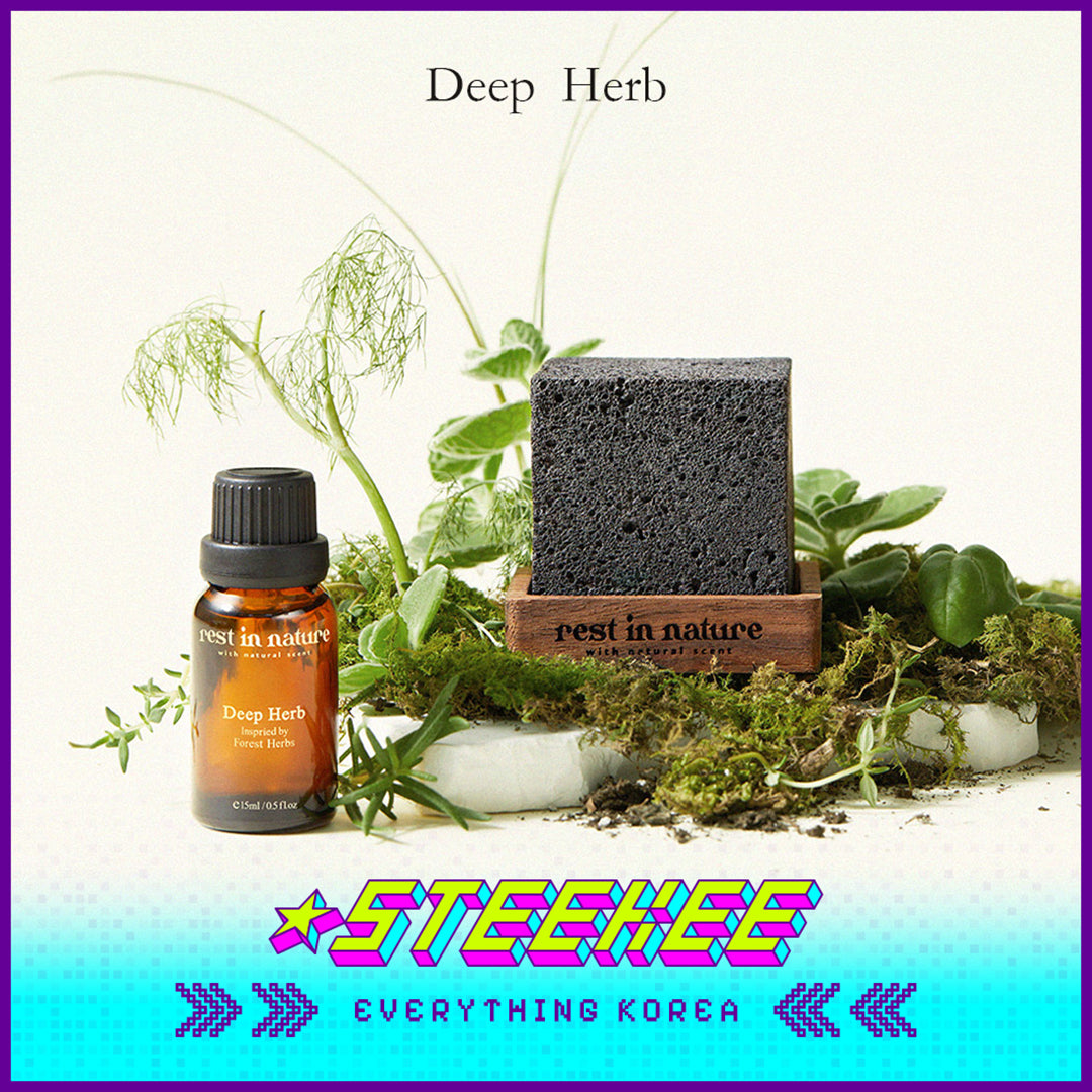 Rest in Nature芳香疗愈室内扩香火山石扩香石套装闪奇韩国4037