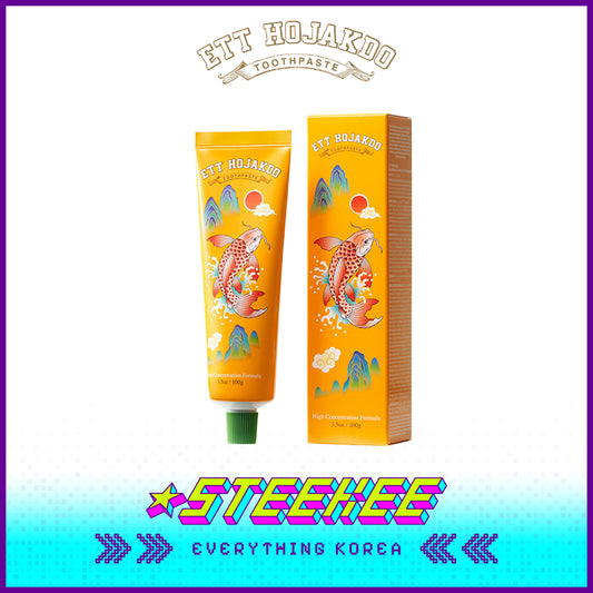 ETT HOJAKDO抗敏感含氟防蛀清新口气牙膏100克闪奇韩国4044