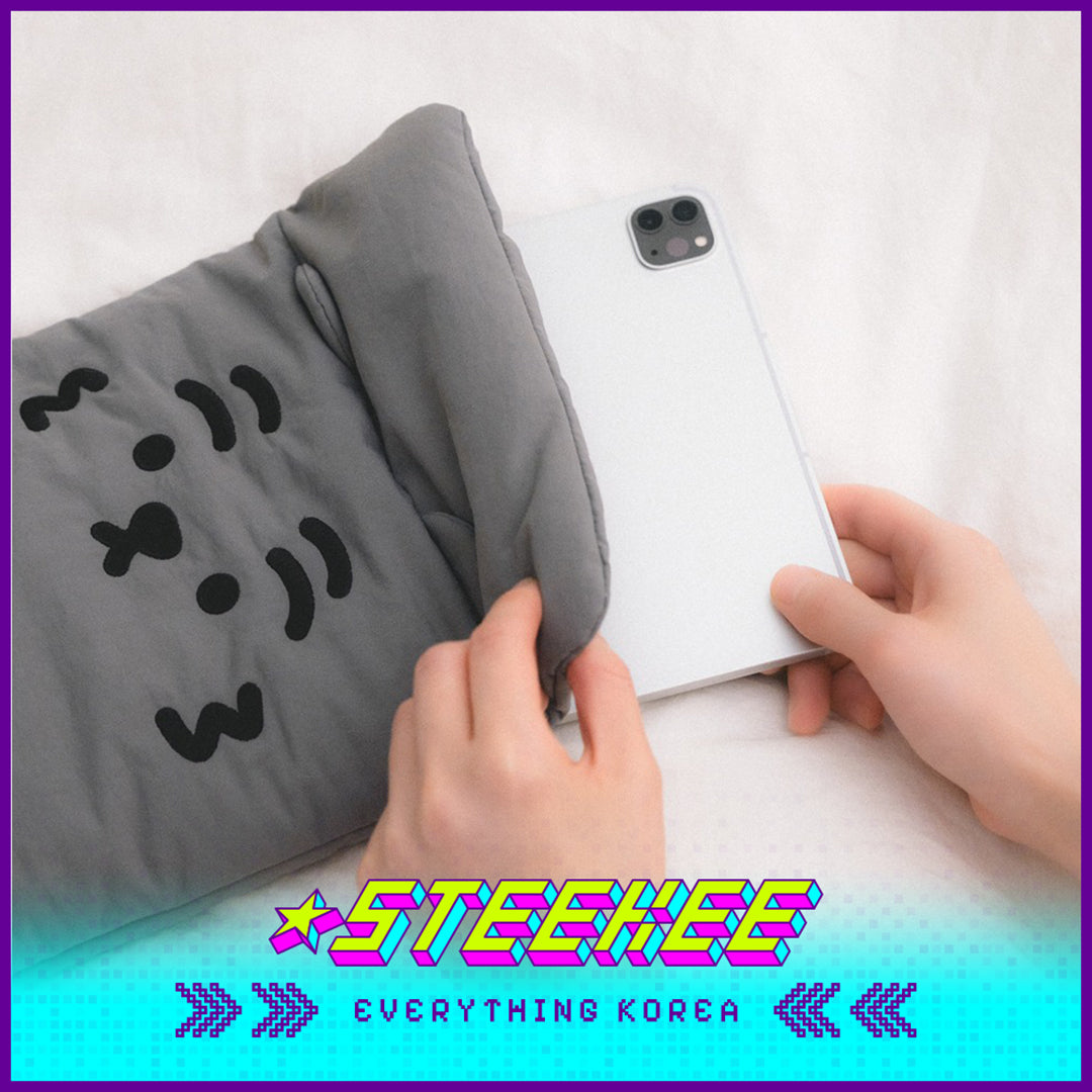MUZIK TIGER Black Tiger Slim Laptop Tablet Protective Bag Computer Soft Case iPad Pouch by Steekee Korea 4049
